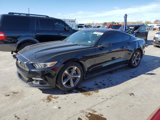 1FA6P8AMXG5225437 - 2016 FORD MUSTANG BLACK photo 1