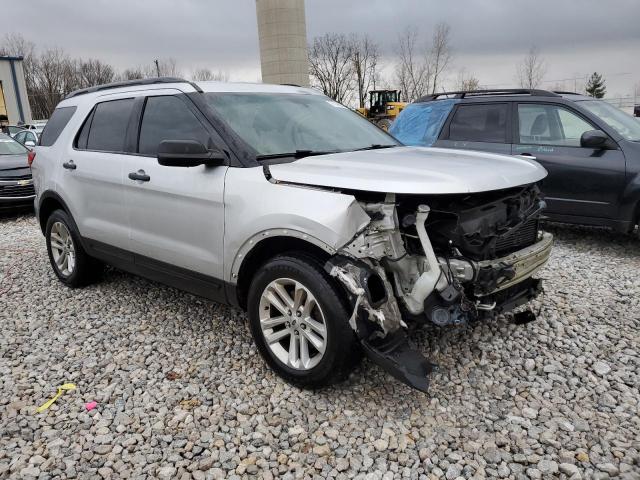 1FM5K7BH3HGB73327 - 2017 FORD EXPLORER SILVER photo 4