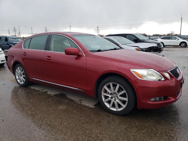 JTHCH96S860013752 - 2006 LEXUS GS 300 RED photo 4