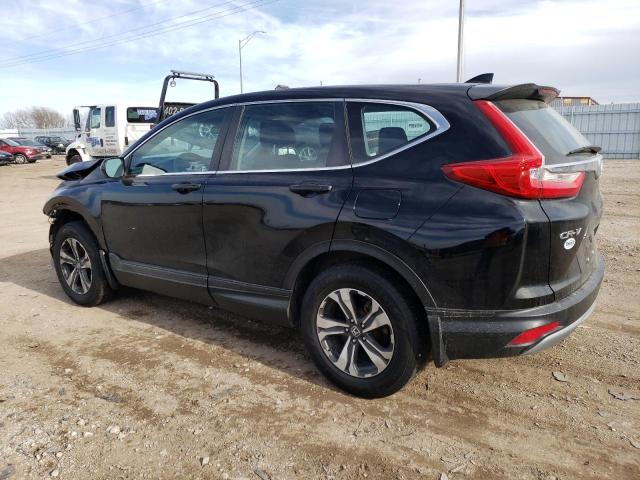 2HKRW6H39JH211936 - 2018 HONDA CR-V LX BLACK photo 2