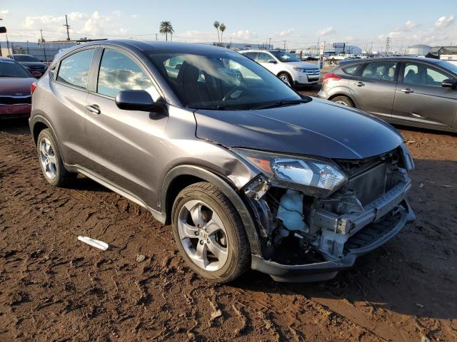 3CZRU6H31JG705345 - 2018 HONDA HR-V LX GRAY photo 4