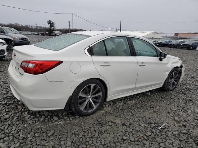 4S3BNBL64F3049358 - 2015 SUBARU LEGACY 2.5I LIMITED WHITE photo 3