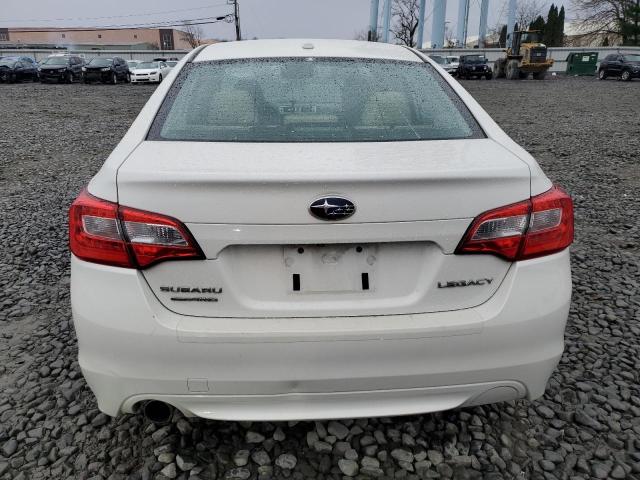 4S3BNBL64F3049358 - 2015 SUBARU LEGACY 2.5I LIMITED WHITE photo 6