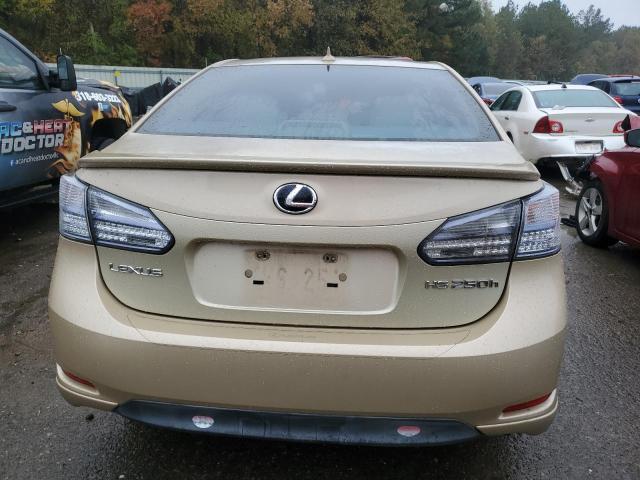 JTHBB1BA7A2003464 - 2010 LEXUS HS 250H GOLD photo 6