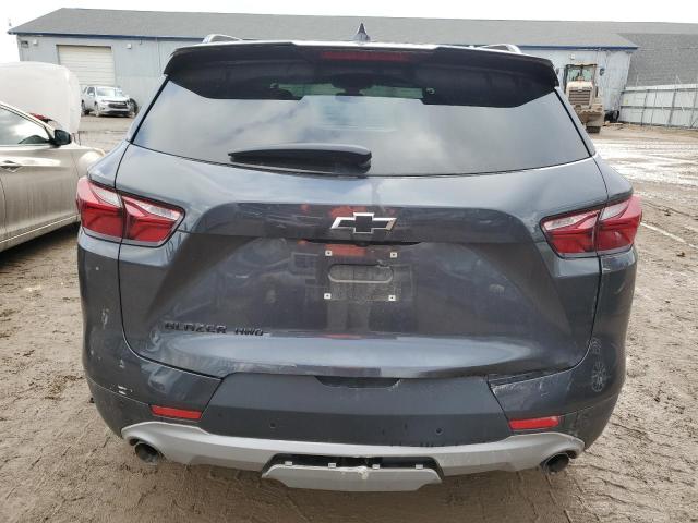 3GNKBHR48NS218458 - 2022 CHEVROLET BLAZER 2LT GRAY photo 6