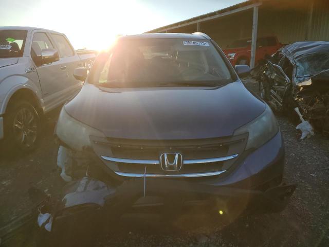 2HKRM4H75DH647376 - 2013 HONDA CR-V EXL BLUE photo 5