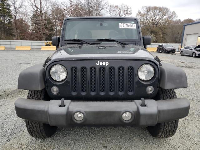 1C4BJWDG8HL604664 - 2017 JEEP WRANGLER SPORT BLACK photo 5