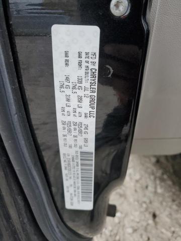 2C4RVABG8CR391319 - 2012 VOLKSWAGEN ROUTAN SE BLACK photo 13