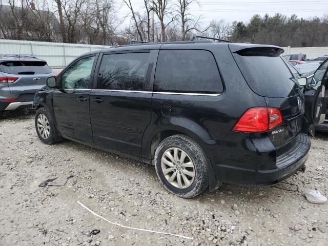 2C4RVABG8CR391319 - 2012 VOLKSWAGEN ROUTAN SE BLACK photo 2