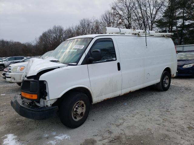 1GCZGUCGXC1124844 - 2012 CHEVROLET EXPRESS G3 WHITE photo 1