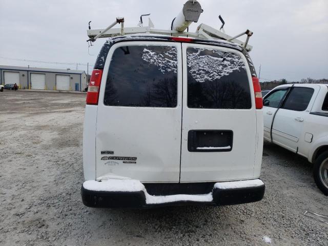 1GCZGUCGXC1124844 - 2012 CHEVROLET EXPRESS G3 WHITE photo 6