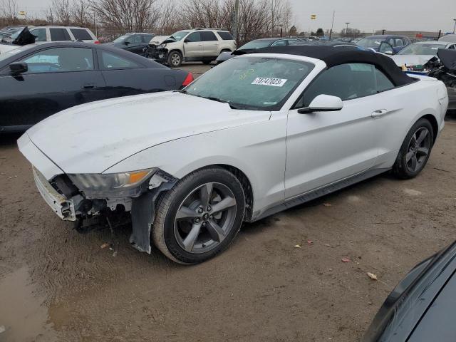 1FATP8EM4F5333676 - 2015 FORD MUSTANG WHITE photo 1