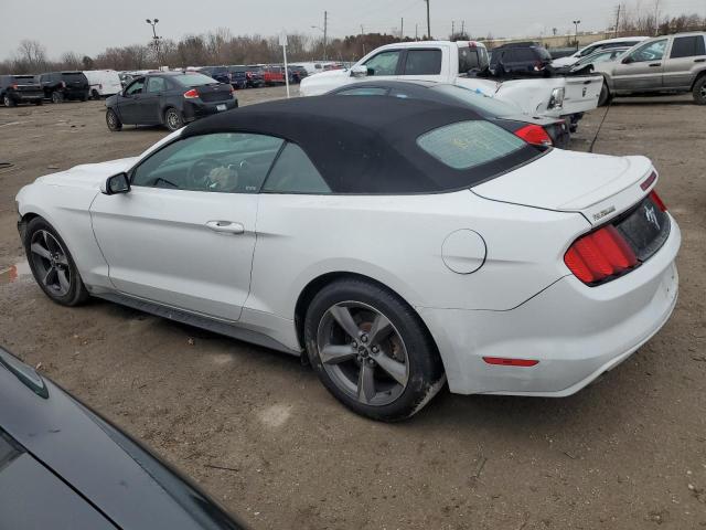 1FATP8EM4F5333676 - 2015 FORD MUSTANG WHITE photo 2