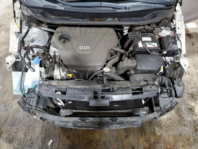 KNADN4A39E6327095 - 2014 KIA RIO EX SILVER photo 11