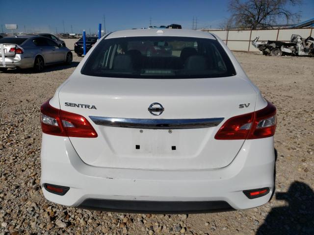 3N1AB7AP8JL631315 - 2018 NISSAN SENTRA S WHITE photo 6