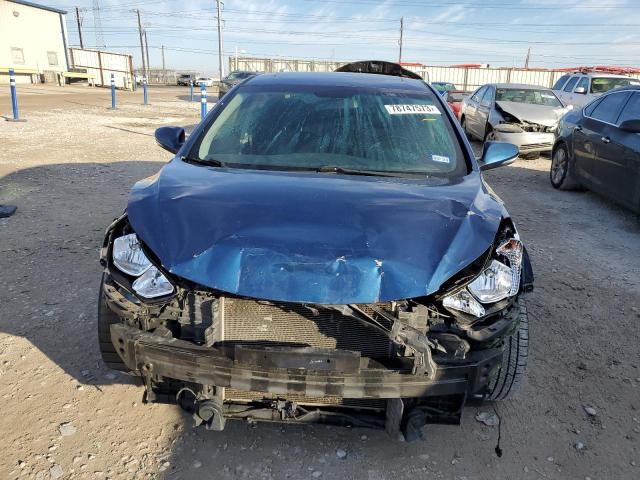 KMHDH4AE0GU555251 - 2016 HYUNDAI ELANTRA SE BLUE photo 5