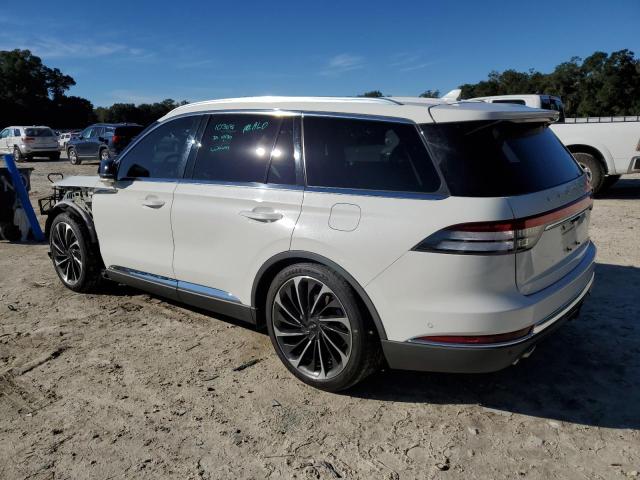 5LM5J7XC9LGL05996 - 2020 LINCOLN AVIATOR RESERVE WHITE photo 2