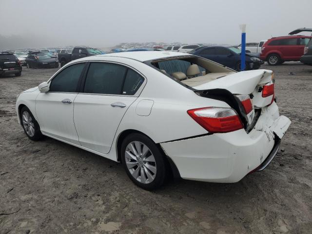 1HGCR2F8XDA265196 - 2013 HONDA ACCORD EXL WHITE photo 2