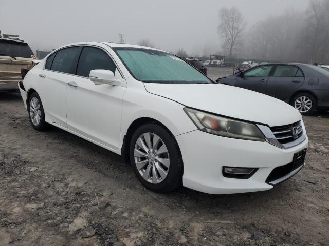 1HGCR2F8XDA265196 - 2013 HONDA ACCORD EXL WHITE photo 4