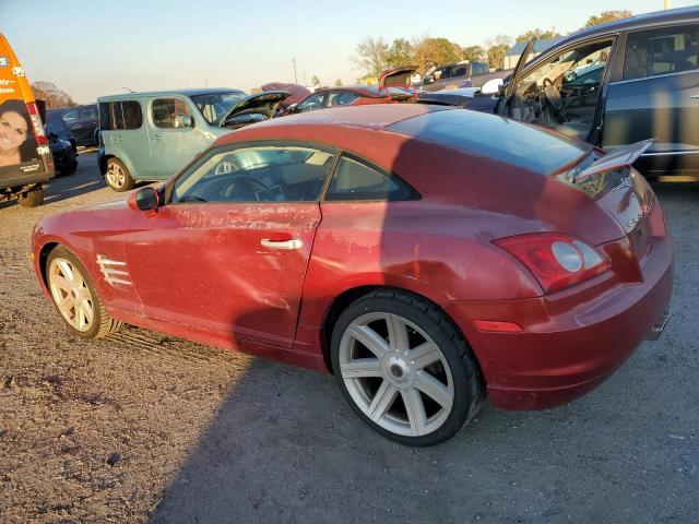 1C3AN69L04X019252 - 2004 CHRYSLER CROSSFIRE LIMITED MAROON photo 2