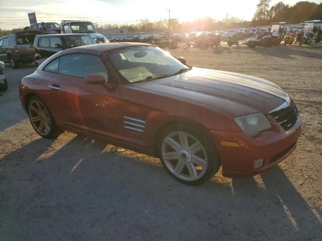 1C3AN69L04X019252 - 2004 CHRYSLER CROSSFIRE LIMITED MAROON photo 4