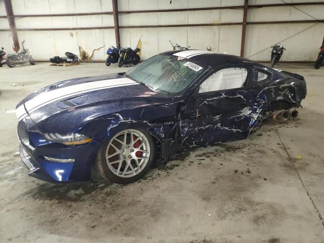 1FA6P8CF8K5204822 - 2019 FORD MUSTANG GT BLUE photo 1