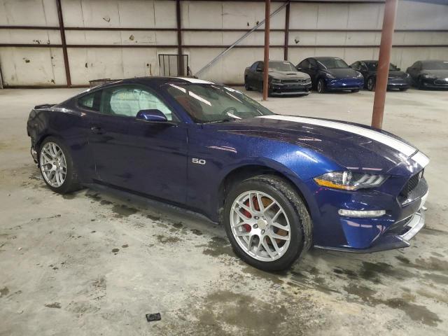 1FA6P8CF8K5204822 - 2019 FORD MUSTANG GT BLUE photo 4