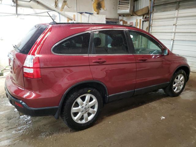 5J6RE48778L049377 - 2008 HONDA CR-V EXL BURGUNDY photo 3