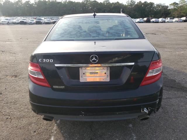 WDDGF5EB4BR164845 - 2011 MERCEDES-BENZ C 300 BLACK photo 6