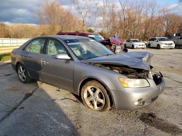 5NPEU46F36H023779 - 2006 HYUNDAI SONATA GLS GRAY photo 4