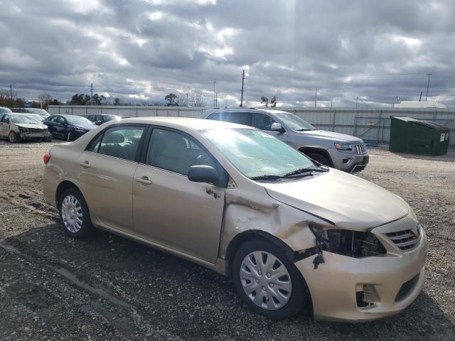 5YFBU4EE1DP078176 - 2013 TOYOTA COROLLA BASE GOLD photo 4