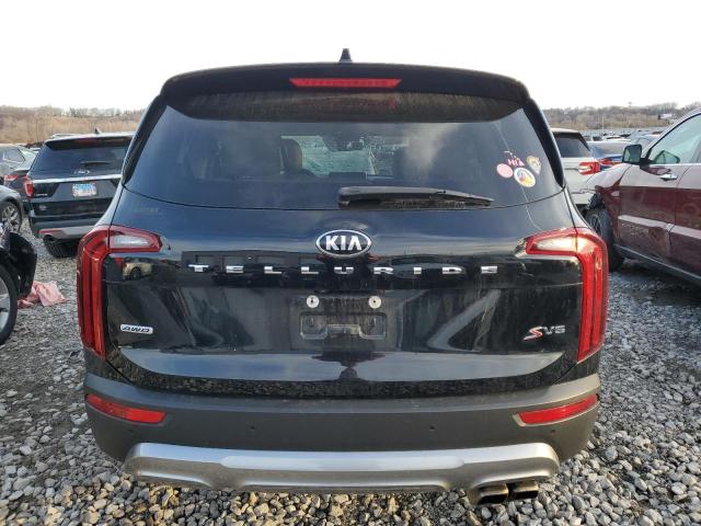 5XYP6DHC2LG025595 - 2020 KIA TELLURIDE S BLACK photo 6