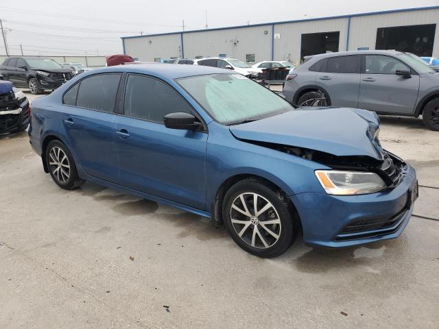 3VWD67AJ9GM209404 - 2016 VOLKSWAGEN JETTA SE BLUE photo 4