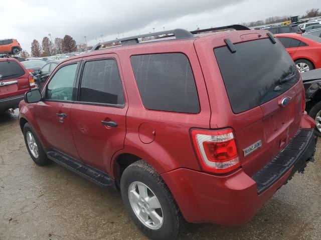 1FMCU0D76CKC61212 - 2012 FORD ESCAPE XLT RED photo 2