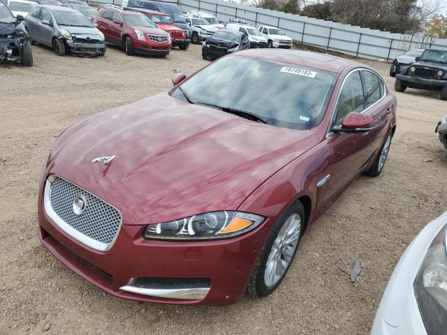 SAJWA0E79D8U06445 - 2013 JAGUAR XF MAROON photo 1