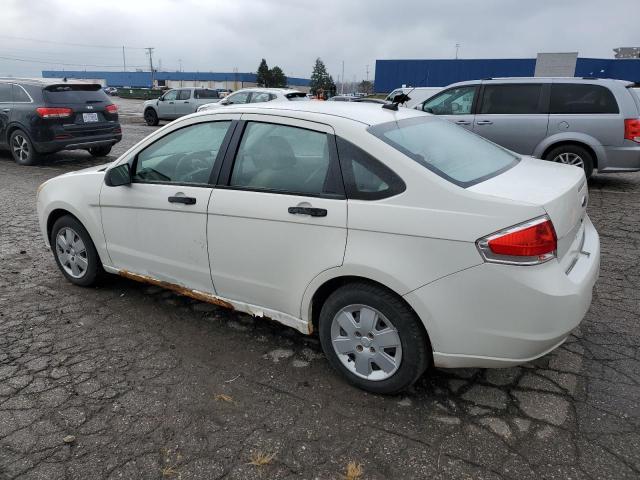 1FAHP34N89W241276 - 2009 FORD FOCUS S WHITE photo 2