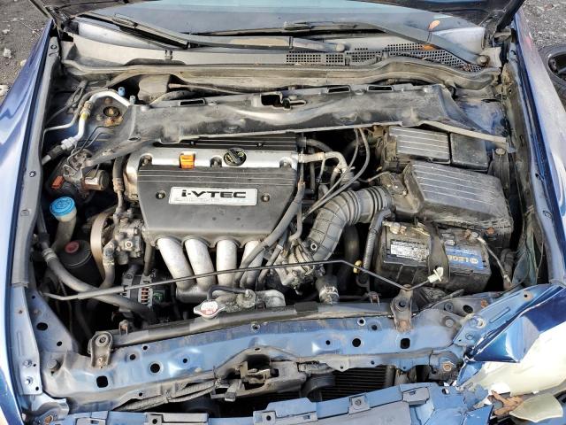 1HGCM72735A018144 - 2005 HONDA ACCORD EX BLUE photo 11