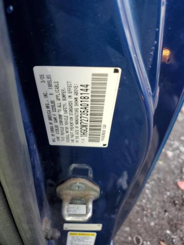 1HGCM72735A018144 - 2005 HONDA ACCORD EX BLUE photo 12