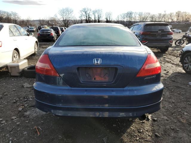 1HGCM72735A018144 - 2005 HONDA ACCORD EX BLUE photo 6