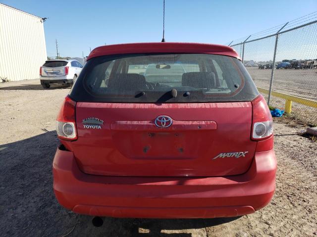 2T1KR32EX4C179989 - 2004 TOYOTA COROLLA MA XR RED photo 6