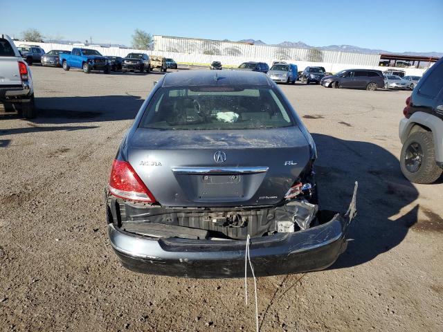 JH4KB16525C019598 - 2005 ACURA RL CHARCOAL photo 6