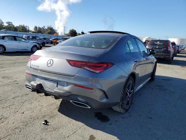 W1K5J4GB3MN193552 - 2021 MERCEDES-BENZ CLA 250 GRAY photo 3