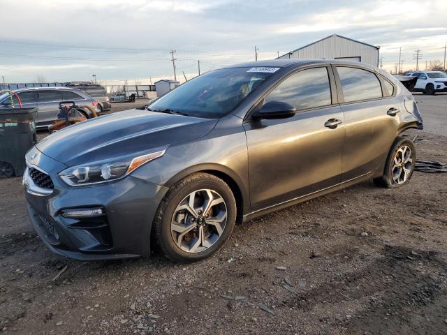 3KPF24AD1KE083137 - 2019 KIA FORTE FE GRAY photo 1