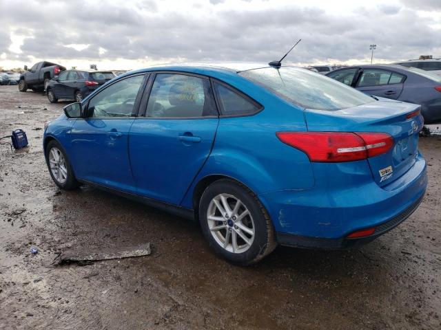 1FADP3F20GL280394 - 2016 FORD FOCUS SE BLUE photo 2