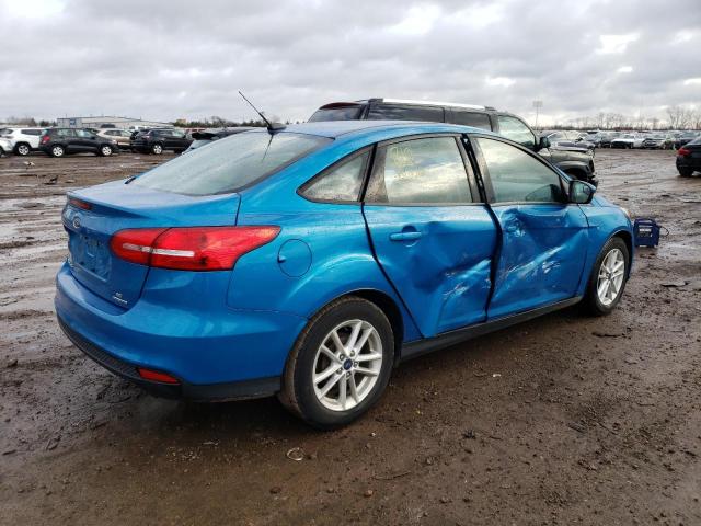 1FADP3F20GL280394 - 2016 FORD FOCUS SE BLUE photo 3