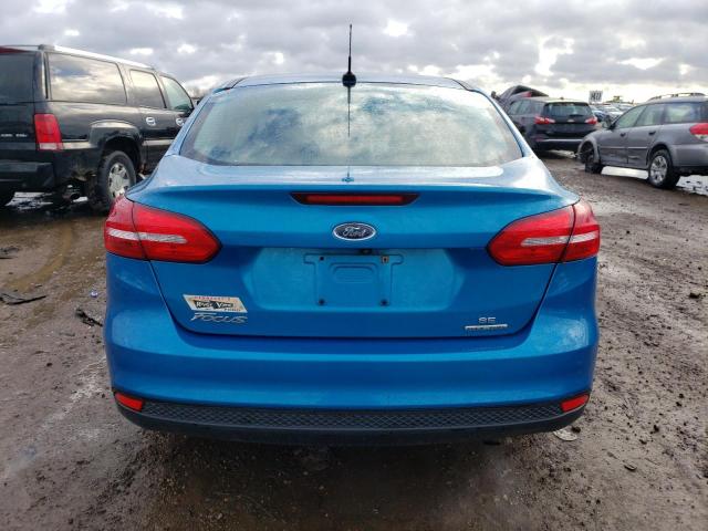 1FADP3F20GL280394 - 2016 FORD FOCUS SE BLUE photo 6