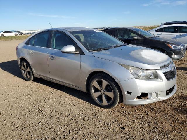 1G1PH5S94B7140670 - 2011 CHEVROLET CRUZE LTZ SILVER photo 4