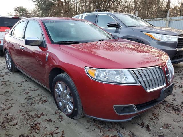 3LNHL2JC1BR761665 - 2011 LINCOLN MKZ RED photo 4