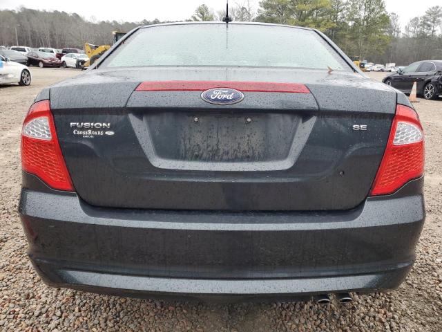 3FAHP0HA2AR390344 - 2010 FORD FUSION SE BLACK photo 6