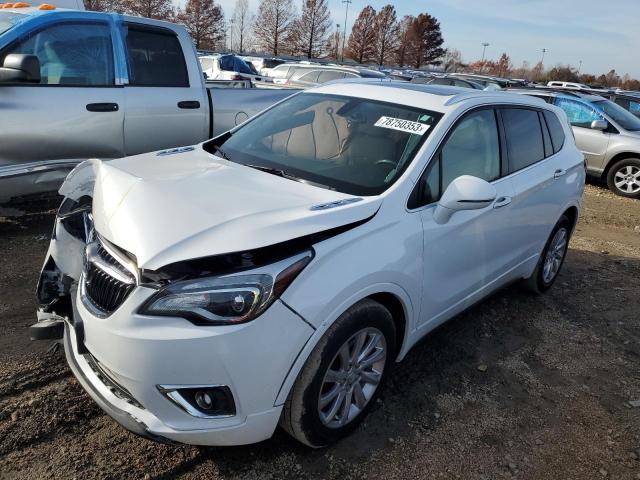 LRBFXCSA9KD012459 - 2019 BUICK ENVISION ESSENCE WHITE photo 1